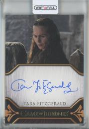 2024 Rittenhouse Game of Thrones Legends of the Realm Tara Fitzgerald as Selyse Baratheon Legacy Autographs