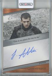 2024 Rittenhouse Game of Thrones Legends of the Realm Josef Altin as Pypar Quotable Autographs