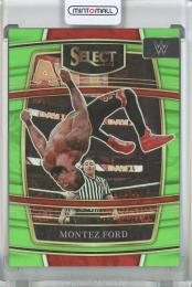 2022 Panini Select WWE Montez Ford Neon Green #22【49/49】