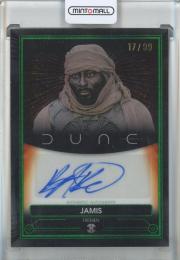 2024 Topps Dune Chrome Babs Olusanmokun as Jamis DUNE AUTOGRAPHS #A-BO【17/99】