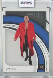 2022 Panini Immaculate Collection WWE Gunther #34【23/65】