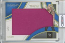 2022 Panini Immaculate Collection WWE Natalya The Immaculate Standard #IS-NTL【09/99】