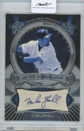 2004 Upper Deck Etchings Etched in Time Autograph Blue Mike Lowell 【185/250】