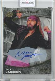 2021 Upper Deck AEW Spectrum  Nick Jackson Autpgraph ※右上角折れ 15/25