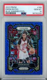 2023-24 Panini Prizm Emoni Bates RC/#169/Blue Shimmer【34/35】【PSA10】 Cleveland Cavaliers