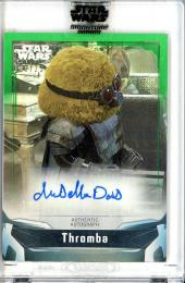 2021 Topps Star Wars Signature Series Annabelle Davis as Thromba #A-A Autographs Green【09/25】