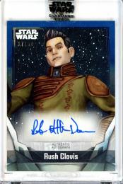 2021 Topps Star Wars Signature Series Robin Atkin Downes as Rush Clovis #A-RD2 Autographs Blue【37/50】