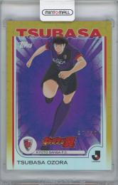 2025 TOPPS Jリーグ フラッグシップ / 大空翼(京都サンガF.C.) Captain Tsubasa Variations Gold Foilインサートカード 【27/50】