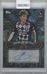 2025 TOPPS J. league Premium / 古橋亨梧(ヴィッセル神戸) Warrior Autographs直筆サインカード 【81/99】