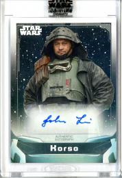 2021 Topps Star Wars Signature Series John Tui as Korso #A-JTS Autographs