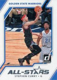 2017-18 Donruss All-Stars #1 Stephen Curry レギュラーカード