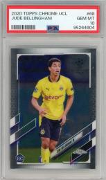 2020-21 Topps Chrome UEFA Champions League Jude Bellingham ROOKIE【PSA10】 Borussia Dortmund