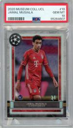 2020-21 Topps Museum Collection UEFA Champions League JAMAL MUSIALA ROOKIE【PSA10】 FC Bayern München