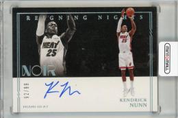 20-21　PANINI　NOIR   Kendrick Nunn Autograph　Card　92/99