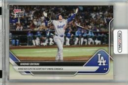 2025 Topps Now Shohei Ohtani Home Run Flips the Script in 9th-Inning Comeback #160