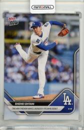 2025 Topps Now Shohei Ohtani Two-Way Phenom Makes Dodgers Pitching Debut #307