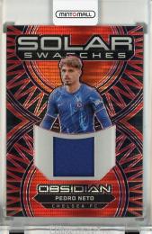 2024-25 Panini Obsidian Pedro Neto Solar Swatches Electric Etch Red Pulsar #25【29/49】