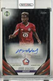 2023-24 Topps UEFA Club Competitions Angel Gomes Autographs Black Icy Foil #AAG【07/10】