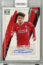 2020-21 Panini Impeccable Neco Williams Impeccable Impressions Autographs Silver RC #8【36/49】