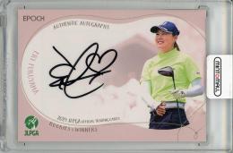 2024 EPOCH JLPGA 女子プロゴルフ オフィシャルトレーディングカード Rookies & Winners 福山恵梨 直筆サインカード【 8/15】