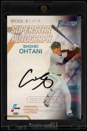 2023 Epoch NPB SA-SO 大谷翔平 Superstar Autograph 直筆サインカード【01/11】 (MSV#2002)