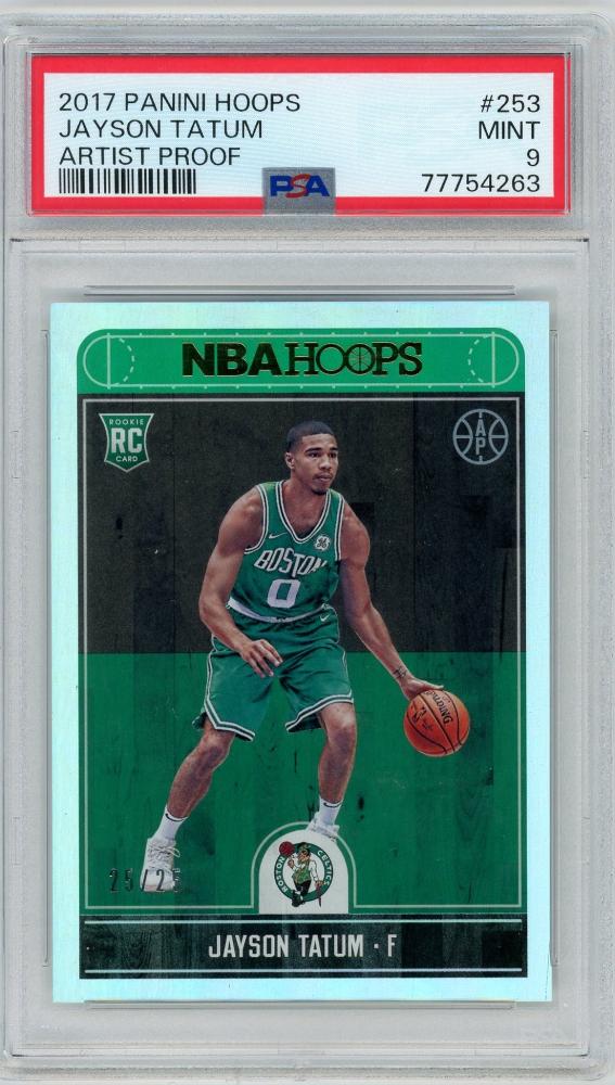 Jayson tatum rookie Psa 9 deals