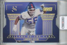 2025 Panini Silhouette Football Lawrence Taylor Pillars of the Game Holo Gold #13【06/10】 New York Giants