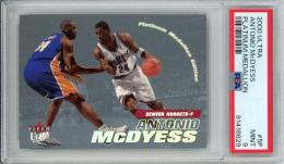 2000 Fleer Ultra Antonio McDyess Platinum Medallion Edition/#5P【PSA9】 Denver Nuggets