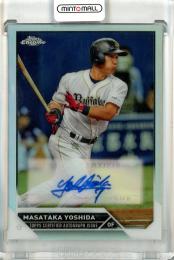 2023 TOPPS CHROME NPB ベースボールカード 吉田正尚 #AC-MYO Autograph 直筆サインカード オリックス