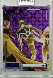 2023 UPPER DECK MARVEL ALLEGIANCE: AVENGERS VS X-MEN  Havok Base Purple Cosmic #C14 72/99