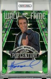 2023 LEAF METAL POP CENTURY  Henry Winkler Walk of Fame Autographs Wave Green 4/5