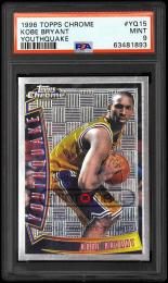 1996-97 Topps Chrome #YQ15 Kobe Bryant Youthquake【PSA MINT 9】 Los Angeles Lakers