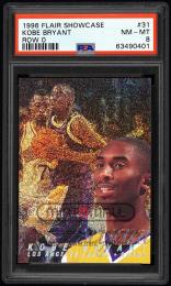 1996-97 Flair Showcase #31 Kobe Bryant Row 0【PSA NM-MT 8】 Los Angeles Lakers