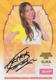 BBM チアリーダー 華 2020  ELIKA 直筆サインカード 39/60