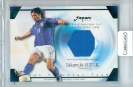 2006 サッカー日本代表オフィシャルトレーディングカード  鈴木隆行 #JC1 ジャージーカード【079/400】