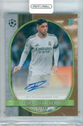 2025-26 Topps Museum Collection Federico Valverde #AA-FV Archival Autograph Citrine Parallel【47/60】 Real Madrid