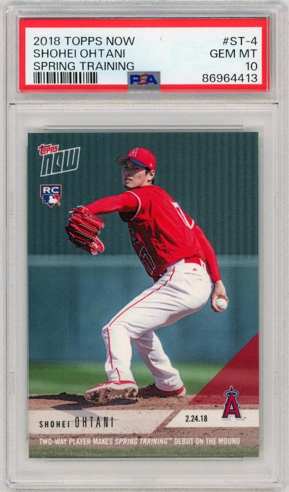 ミントモール / MINT 札幌店 / 2018 TOPPS NOW Shohei Ohtani Spring Training #ST-4【PSA10 】《Gem-MINT》Los Angeles Angels