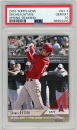 2018 TOPPS NOW Shohei Ohtani Spring Training #ST-7【PSA10】《Gem-MINT》Los Angeles Angels