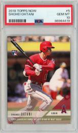 2018 TOPPS NOW Shohei Ohtani #5【PSA10】《Gem-MINT》 Los Angeles Angels