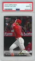 2018 TOPPS NOW Shohei Ohtani #32【PSA10】《Gem-MINT》 Los Angeles Angels