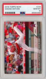 2018 TOPPS NOW Shohei Ohtani RC #234【PSA10】《Gem-MINT》Los Angeles Angels