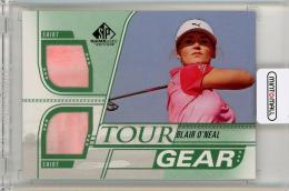 2021 Upper Deck SP Game Used  Blair O'Neal Tour Gear #TGBO