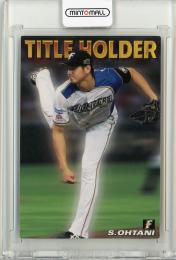 2016 カルビー 大谷翔平 TITLE HOLDER【T-03】