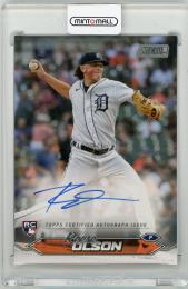 2024 TOPPS Stadium Club Reese Olson Autographs #SCBARO Detroit Tigers