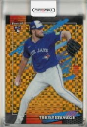 2026 Topps Finest Trey Yesavage Gold X-Fractors #136【18/50】 Toronto Blue Jays