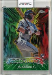 2026 Topps Chrome Logofractor Kevin McGonigle Future Stars Green Refractor #FS6【03/99】 Detroit Tigers