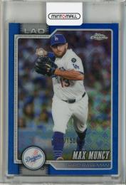 2026 Topps Chrome Logofractor Max Muncy Blue Refractor #44【107/150】 Los Angels Dodgers