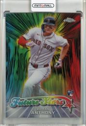 2026 Topps Chrome Logofractor Roman Anthony Future Stars #FS8 Boston Red Sox