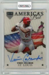 2023 PANINI Chronicles Vince Coleman America's Pastime America's Best Autographs #ABVC【134/150】 St.Louis Cardinals