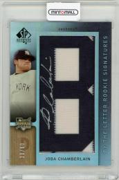 2007 UPPER DECK SP Authentic Joba Chamberlain By The Letter Rookie Signatures #162【30/60】 New York Yankees